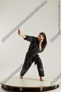 Ronda Kimono Fighting Pose